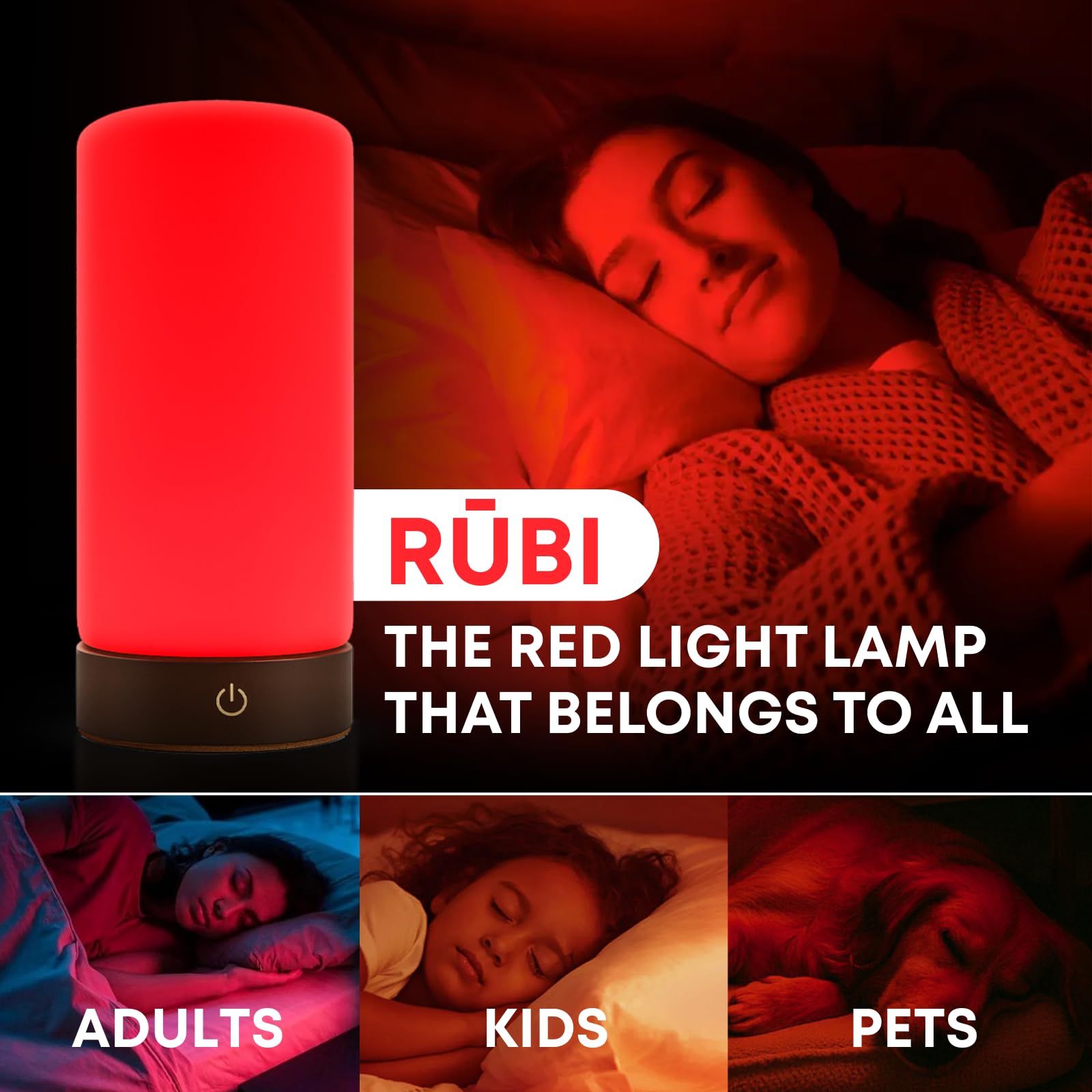 Amazon.com: Dhyana Designs Rubi Red Light Therapy Lamp – 670nm