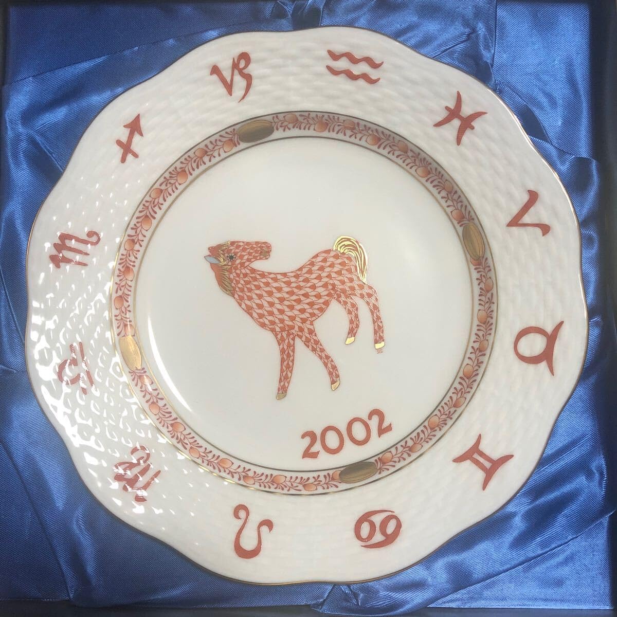 ヘレンド Herend 記念プレート イヤープレート 2002〜2006