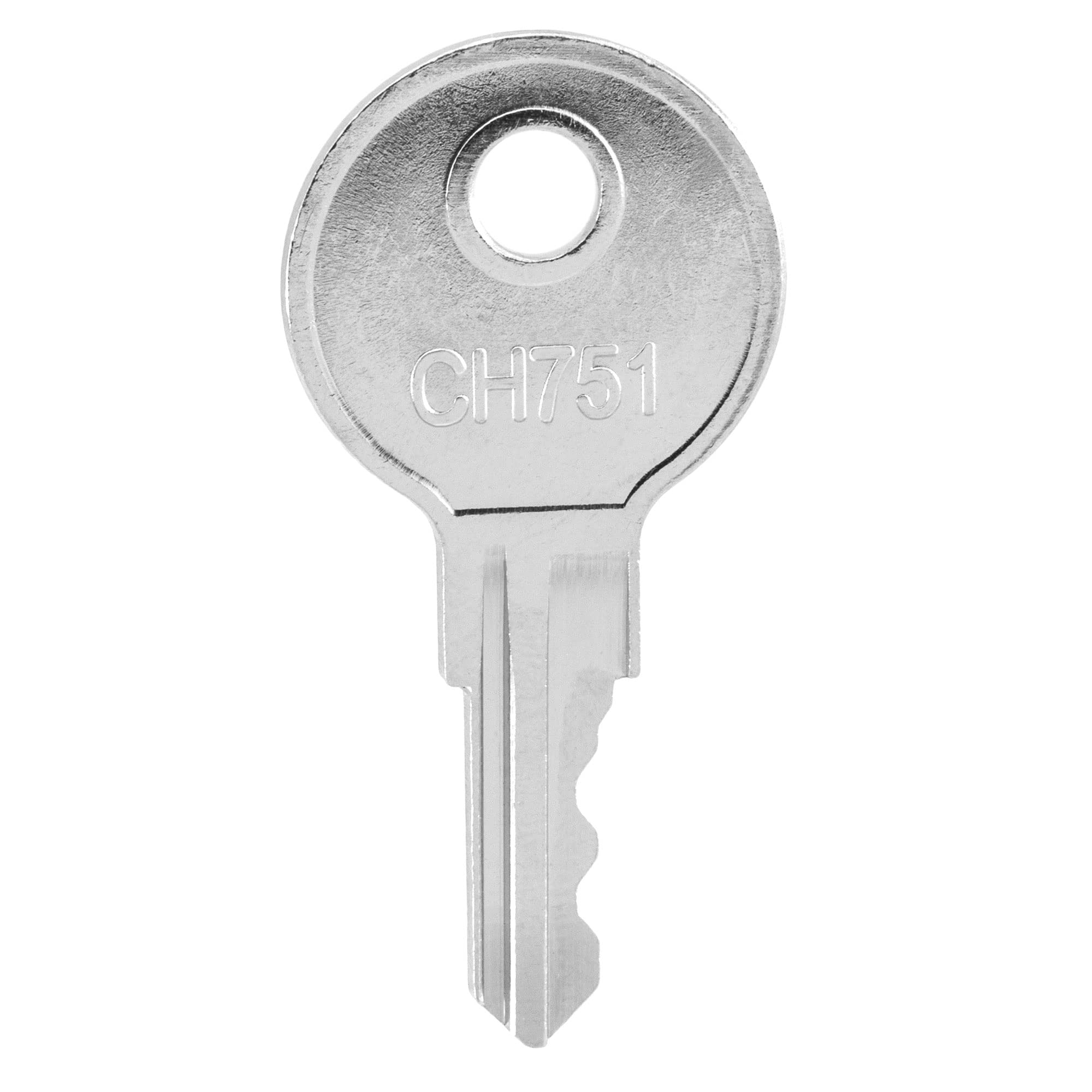 ZTUOAUMA 4-Pack CH751 Universal RV Keys – Fits Campers, Toolboxes, Sprinkler Locks & More – Stainless Steel - View #5