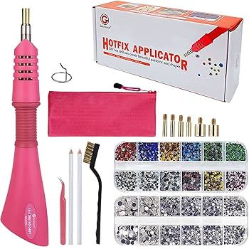 ホットストーン Amazon | Genround ホットフィックス ホット ラインストーン