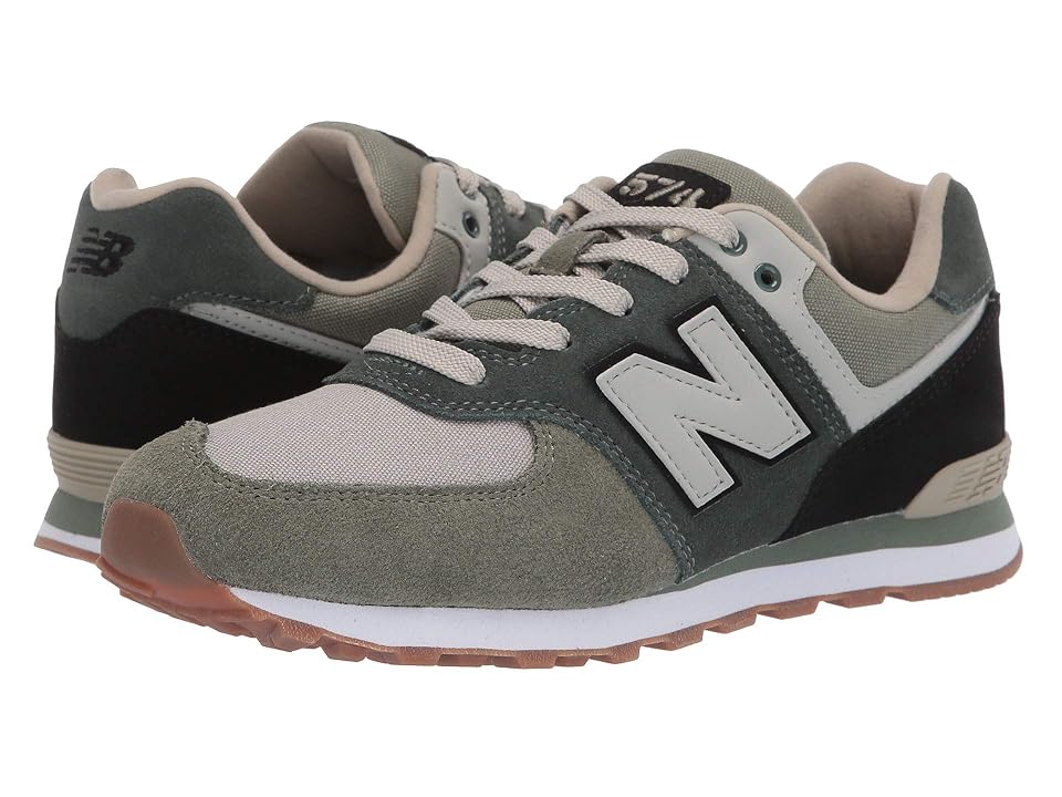 

New Balance Kids GC574v1 (Big Kid) (Faded Rosin/Black) Boys Shoes, Multi