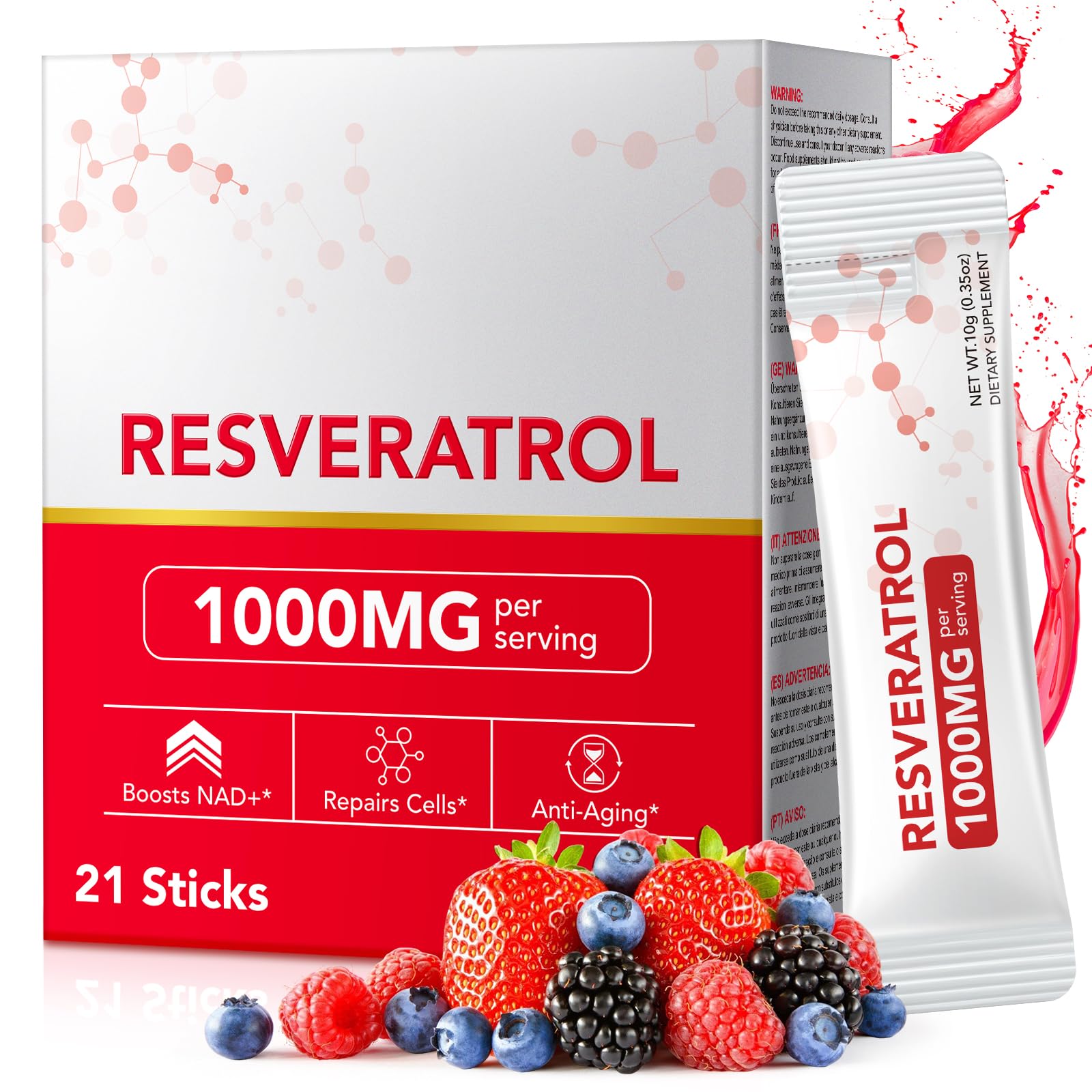 NAD Supplement for Women 1000mg - High Potency Cellular Energy Booster with PQQ Resveratrol - Health Anti-Aging Support