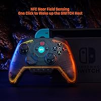 Vista 8 de BIGBIG WON Wireless Switch Controllers for Nintendo SwitchPC WindowsAndroidIOS, Bluetooth Wired PC Game Controller With 6-Axis