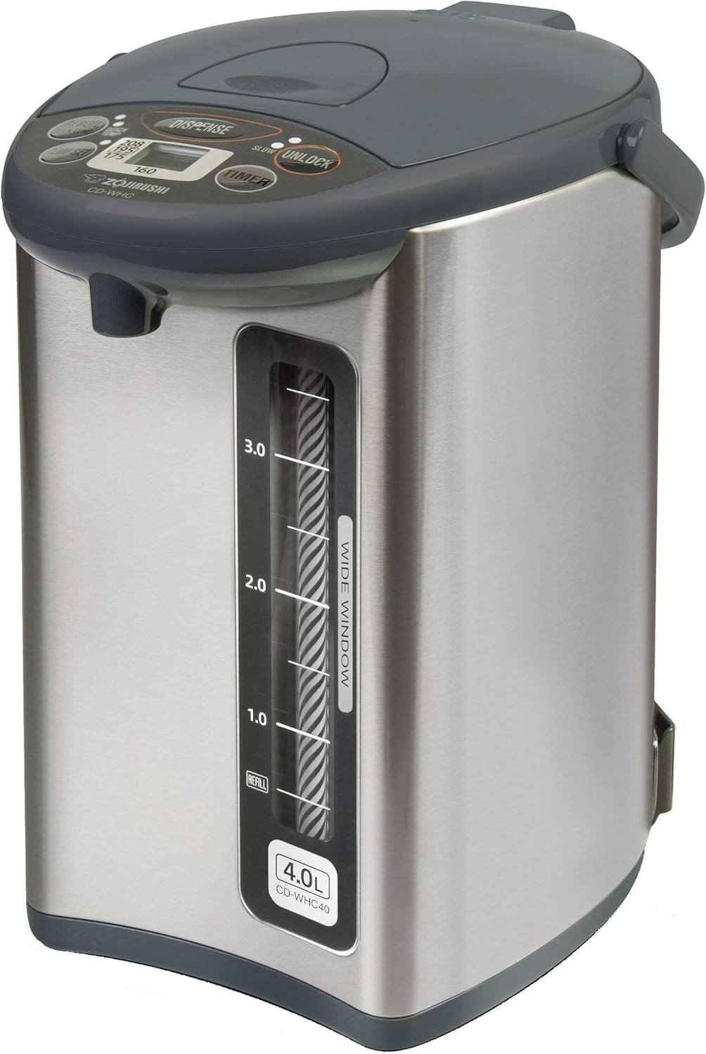 Zojirushi CDWHC40XH Water Boiler and Warmer, 135 oz, Stainless
