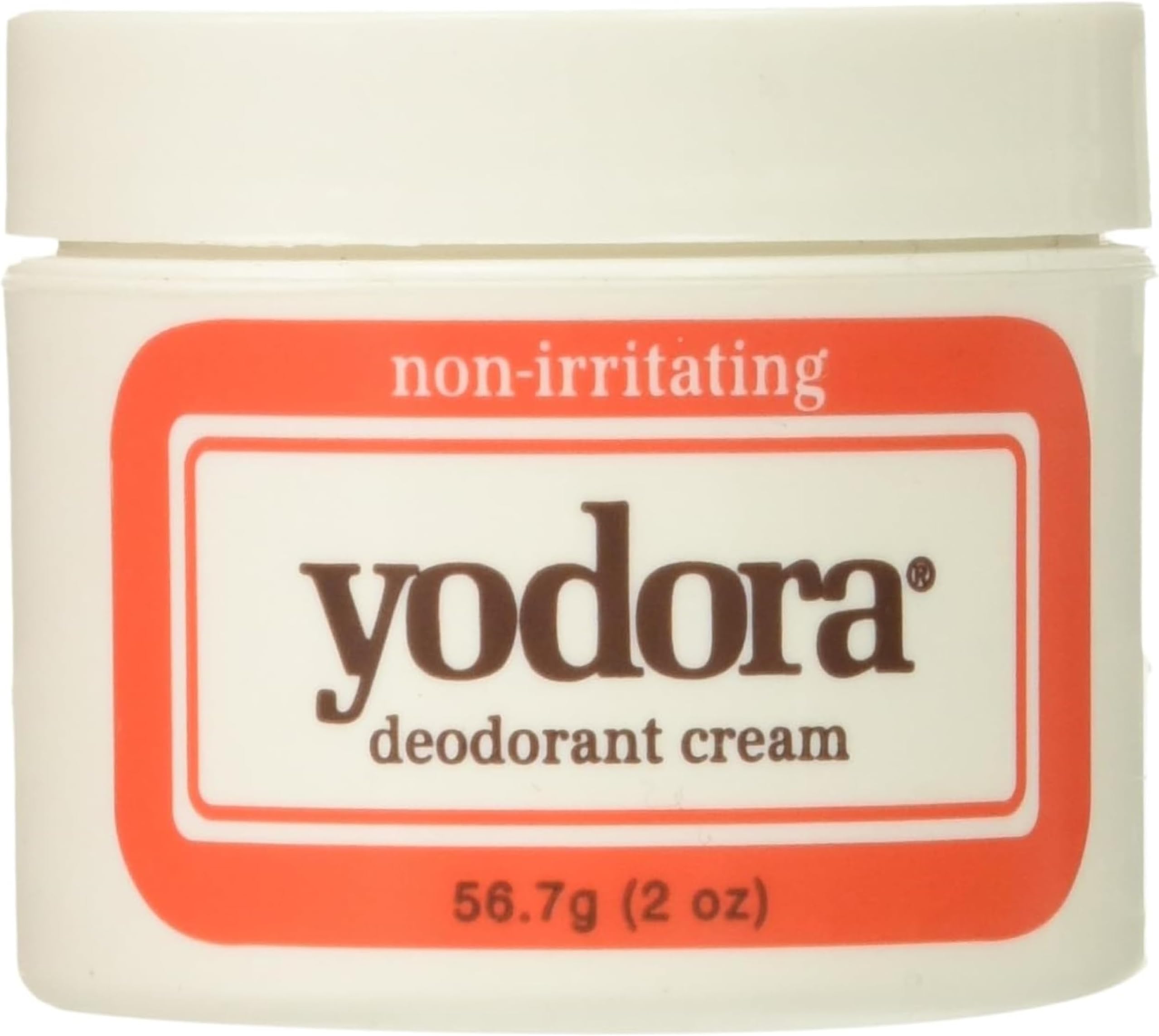 Yodora Deodorant Cream 2 oz (Pack of 6)