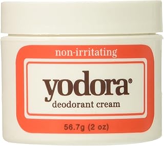 Yodora Deodorant Cream 2 oz (Pack of 6)