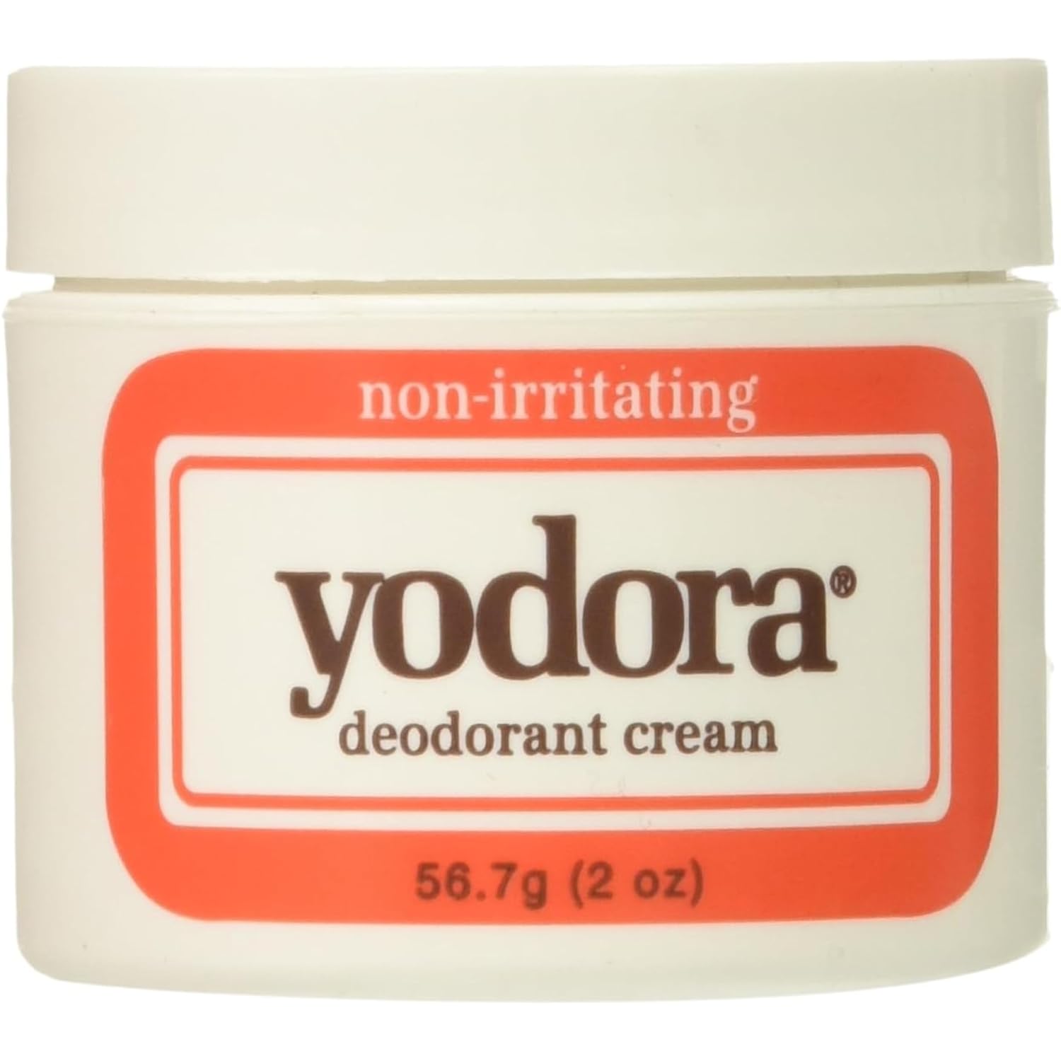 Yodora Deodorant Cream 2 oz (Pack of 6)