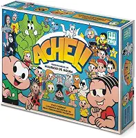 Jogo - Achei ! Turma Da Mônica, Nig Brinquedos