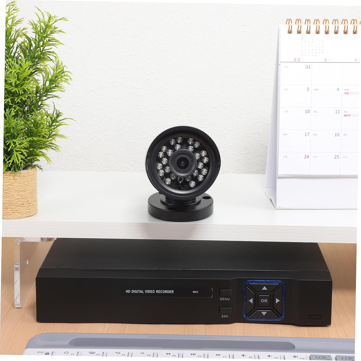 4-Channel Security Camera System Motion 4 for Home and Outdoor Monitoring Easy Installation HD Video Night