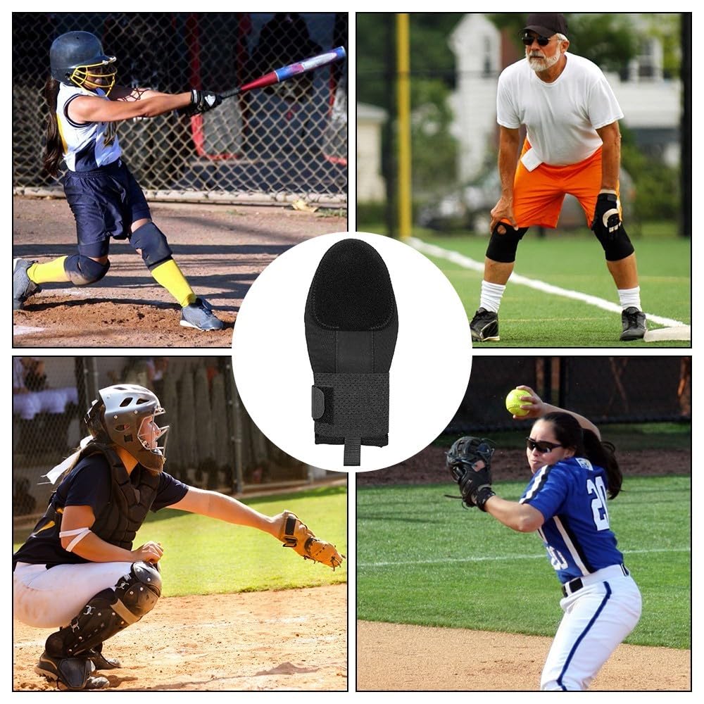 Guanto da Baseball Sliding Mitt con cinghia retrattile, guanto da softball traspirante per adulti adolescenti