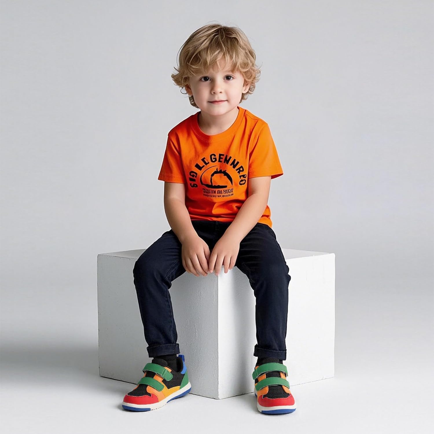 SKYWHEEL Toddler Boys Girls Tennis Shoes Kids Slip On Barefoot Shoes Wide Casual Walking Running Sneakers for Little Kids - Image 8