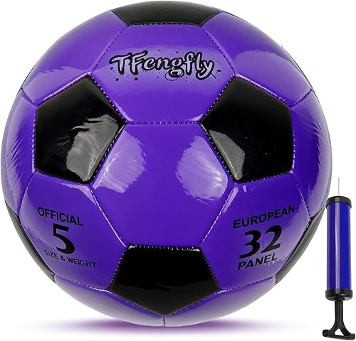 Miniatura 10 de Size 2, 5 Soccer Ball with Pump Needle-Training Recreation Soccer Ball Size 2, 5 Thicker PU Tight Weaved Mini Soccer Ball for Teen Boy Girl Blanco