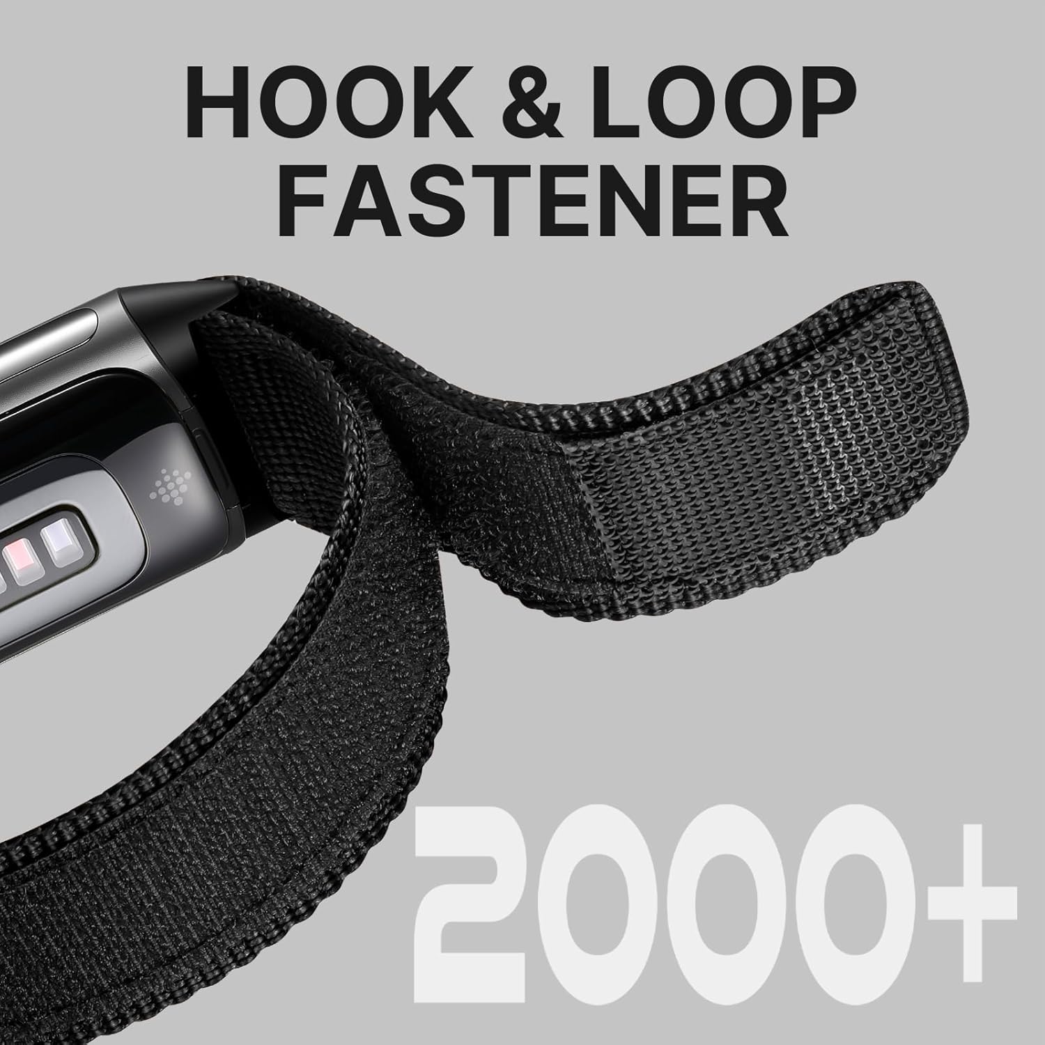 Bandletic Sport Band Compatible with Fitbit Charge 6/5 Bands for Men and Women, Rugged Soft Nylon Wristbands Replacement Straps with Magnetic Fidlock V-Buckle for Fitbit Charge 5/6 Fitness Tracker