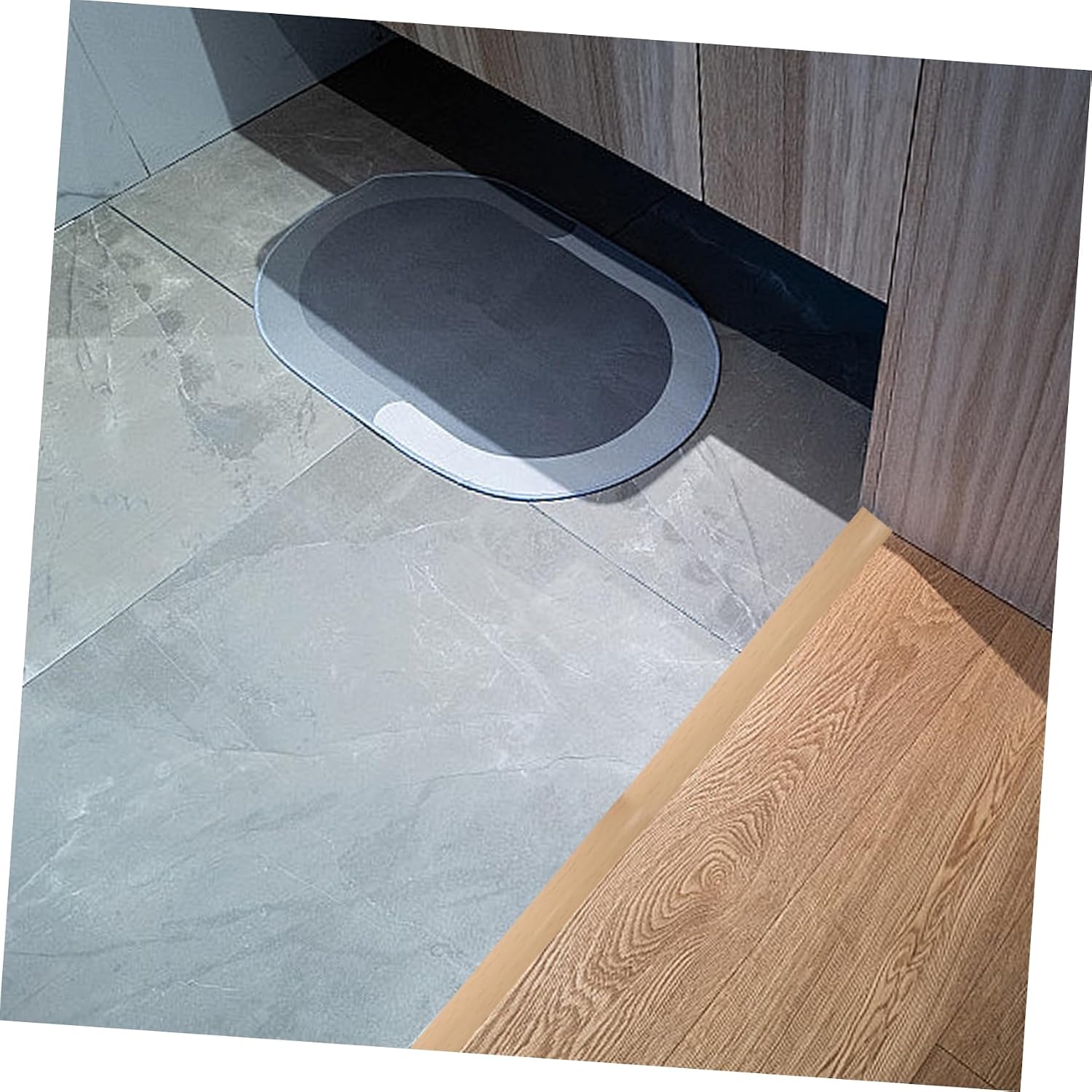 Beavorty Non-Slip Ramp for Doorway Wheelchair Rigid Transition Strip Clean Material Home Entry Ramp