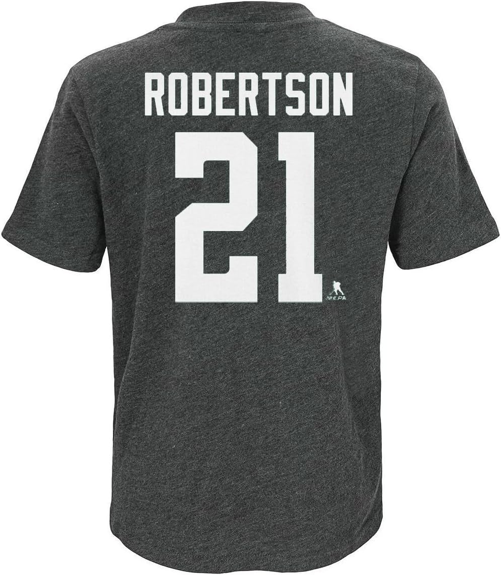 Outerstuff Jason Robertson Dallas Stars #21 Youth Boys Size Player Name & Number T-Shirt - Image 5