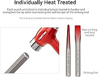 Vista 3 de TEKTON Punzón para pasador cilíndrico de 3/32 pulgadas 66063 Fabricado en Estados Unidos