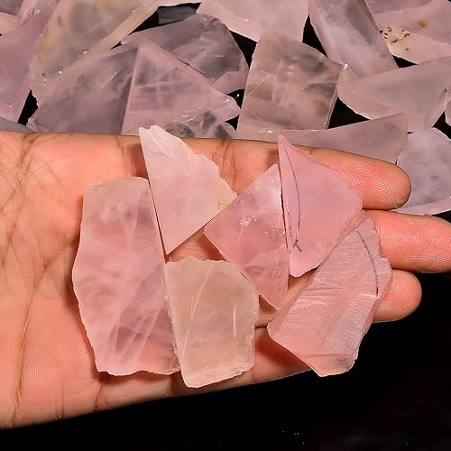 Miniatura 66 de Natural Yaxaite Raw Slice Gemstone- Healing Crystals for DIY Jewelry Making -Loose Natural Cabochon -Perfect for Crafting Unique Jewelry Designs