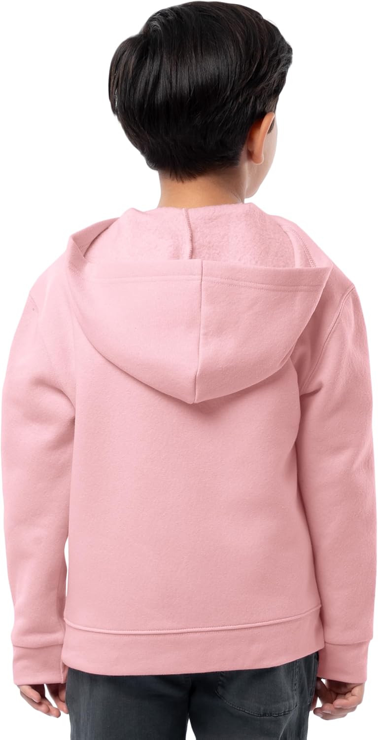 Fruit of the Loom Kids' Fleece Full Zip Hoodie Sweatshirt image 2
