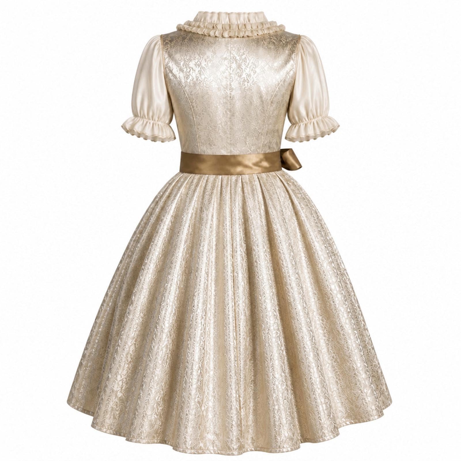 Mädchen Trachtenkleid Kinder Dirndl Oktoberfest Bayerischer Stil