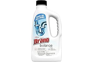 Drano Balance Drain Clog Remover and Cleaner: Essential Ingredients, Safe for Pipes and Septic