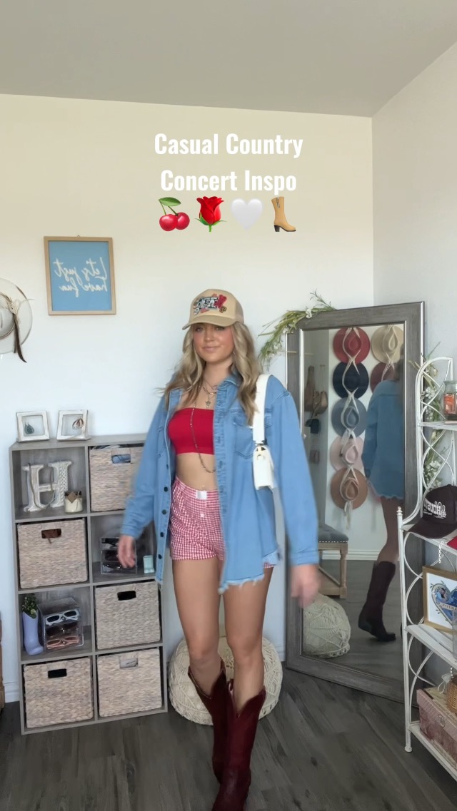 Casual country concert outfit inspo #falloutfits #cute #ootd