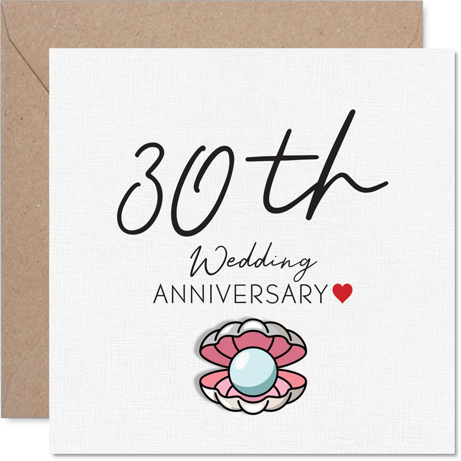Sentimental 30th Anniversary Card, Celebrate 30 Sparkling Years