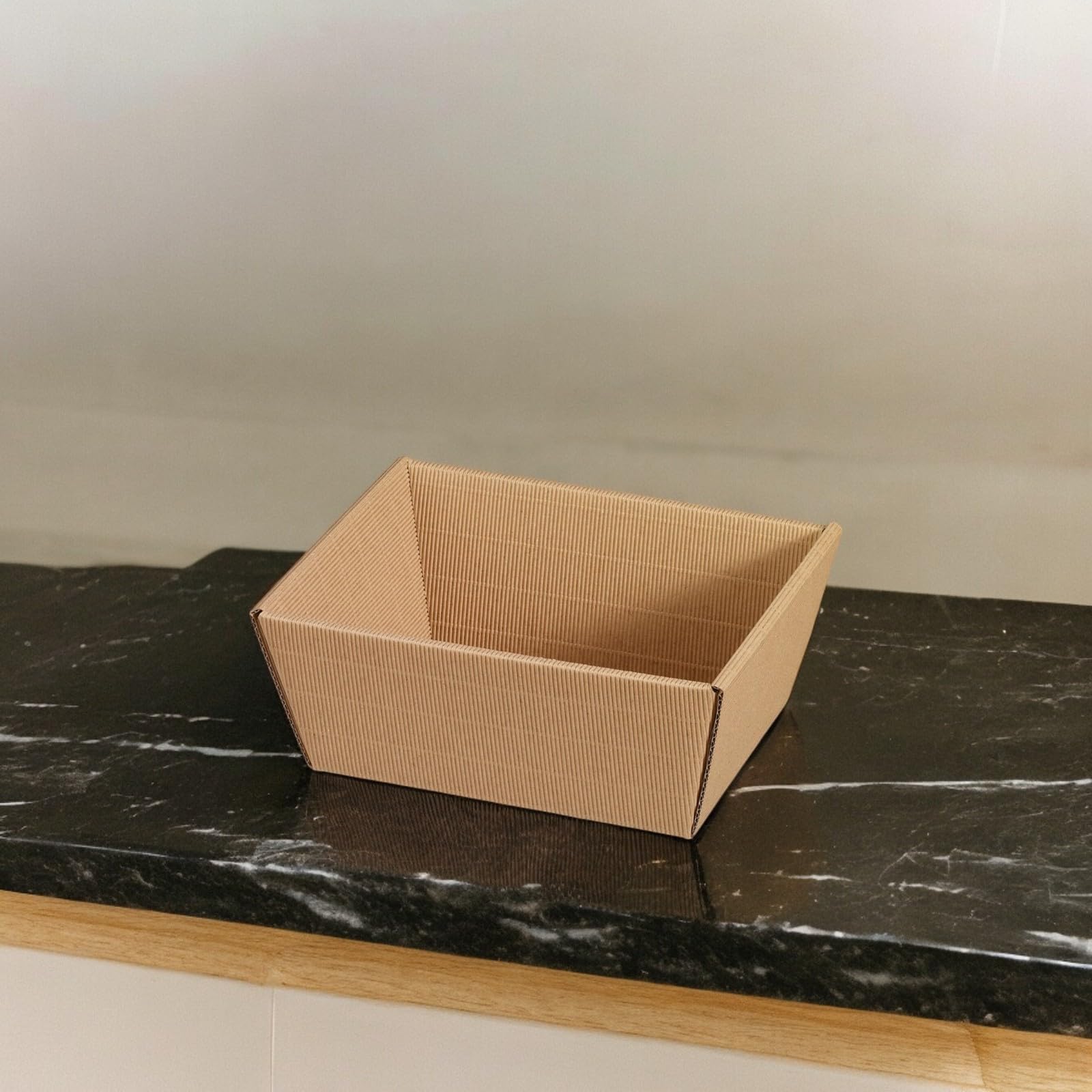 1 x Präsentkorb Natur - Maße 24x19 cm - Geschenkkorb - Präsentkörbe - Geschenkverpackung -
