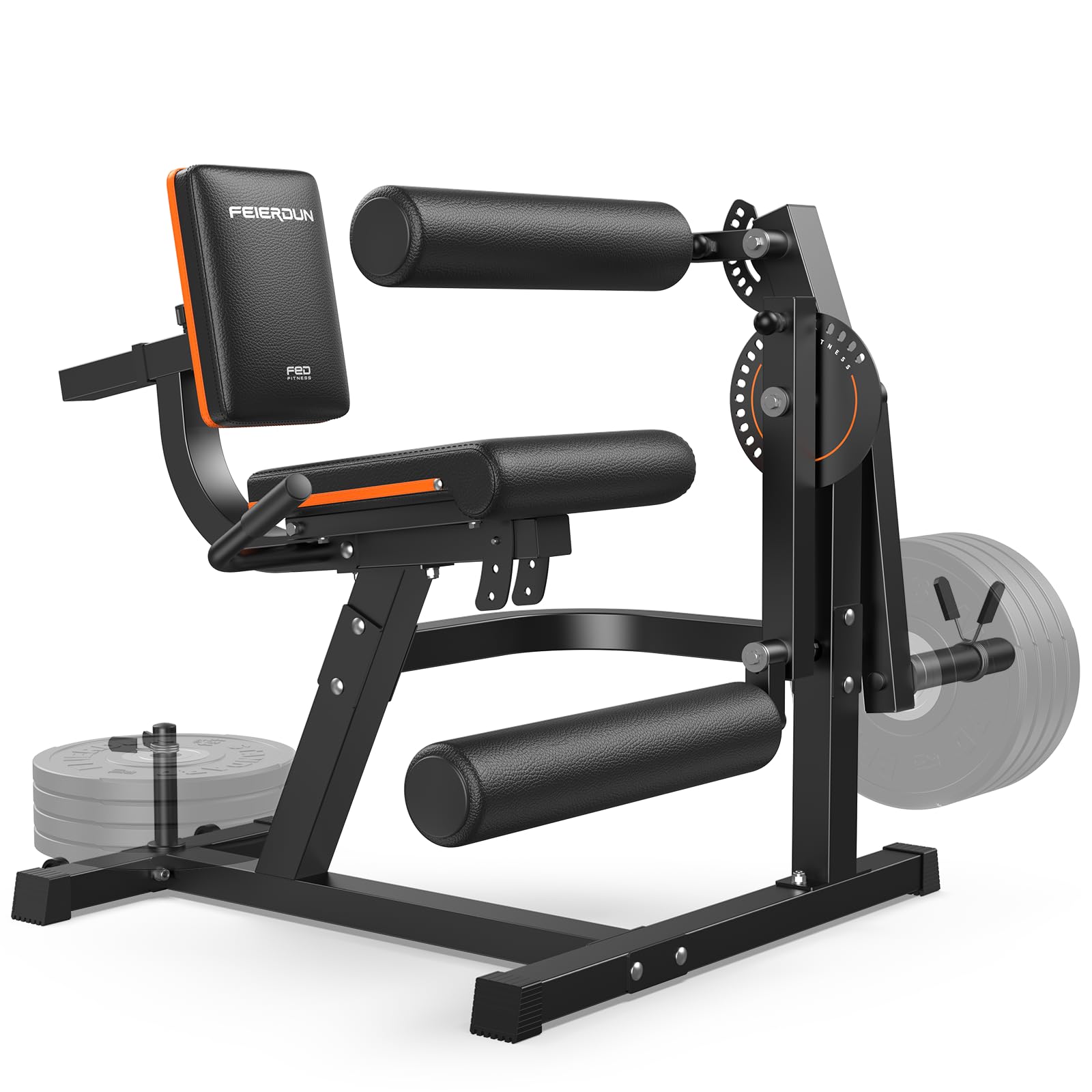 FEIERDUN 4-in-1 Adjustable Leg Extension Curl Machine