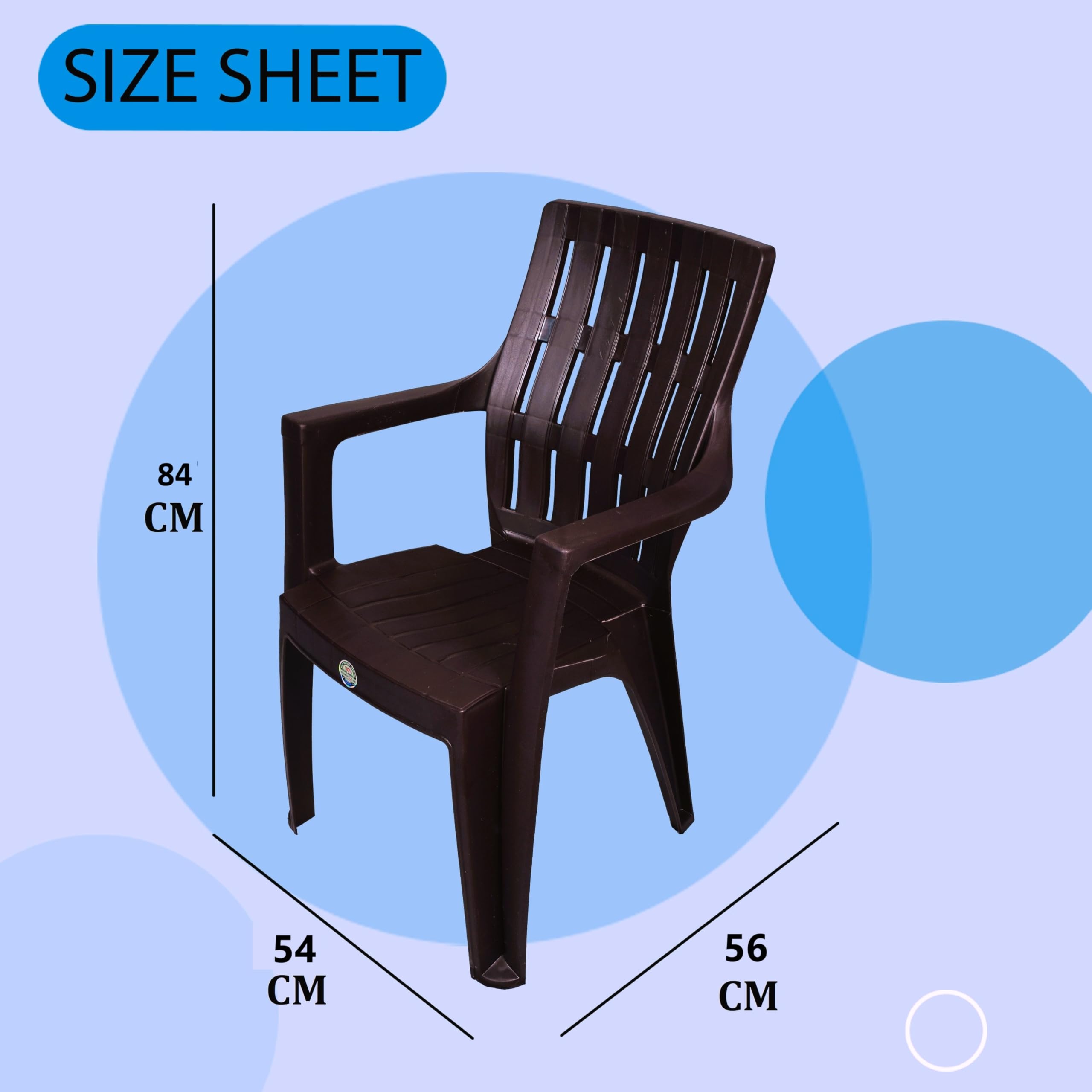 Homiboss ( Platina Plastic Chairs | Spine Care orthopedics Chair