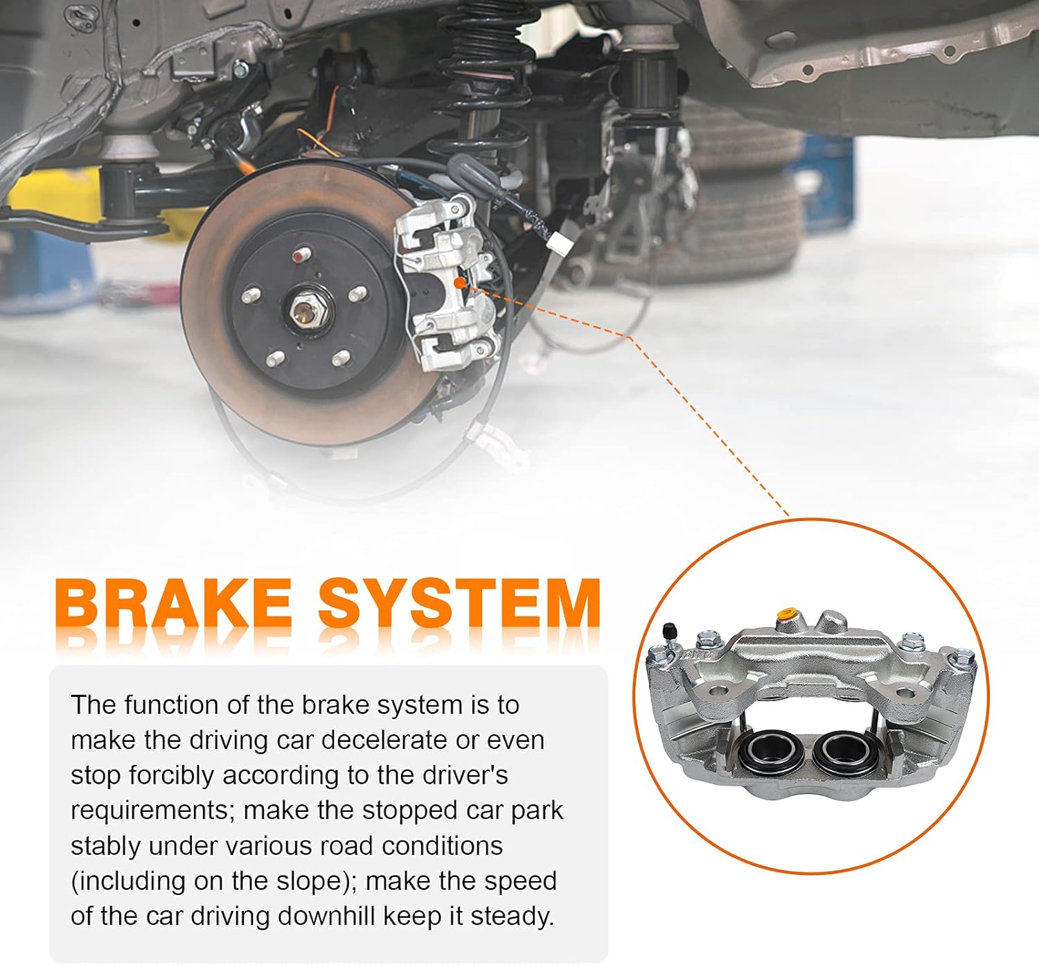 DRIVESTAR 192984 192985 New Left & Right Front Brake Calipers, fit 2003-2009 for Toyota 4Runner/ 2007-2014 FJ Cruiser/ 2005-2015 Tacoma/ 2000-2006 Tundra