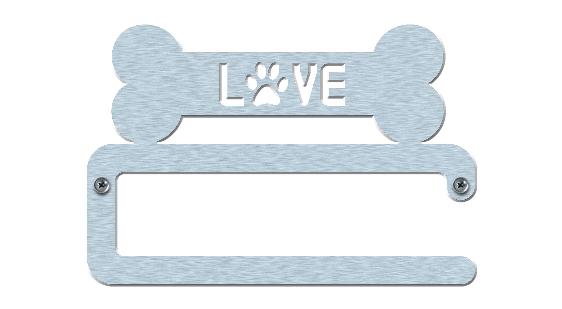 Love Bone Hundeleinenhalter Aus Edelstahl – Wandhalterung Für Leinen & Zubehör (13,8 Cm)