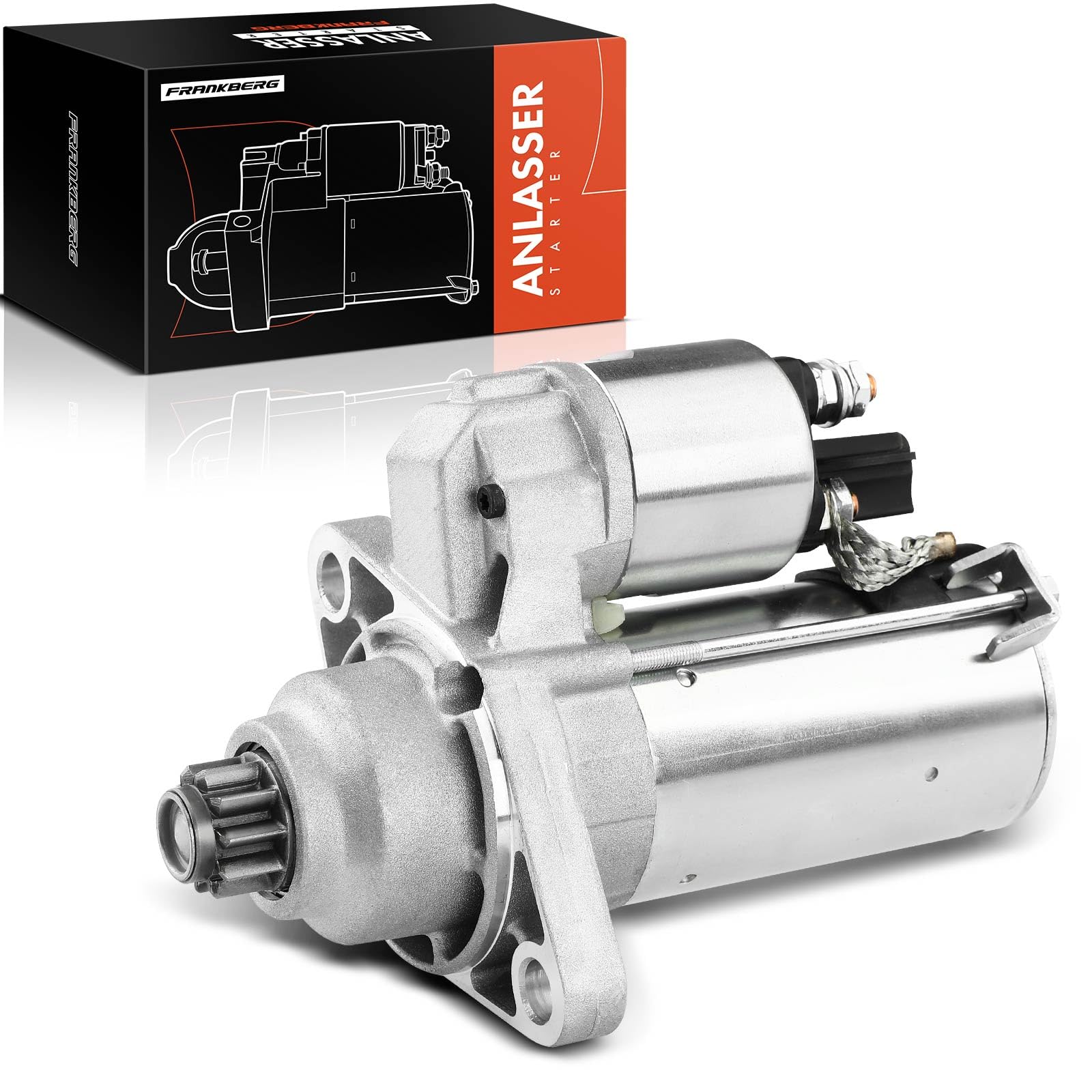 Frankberg Motor de arranque 11 kW 12 V 10 dientes 02T911024Q
