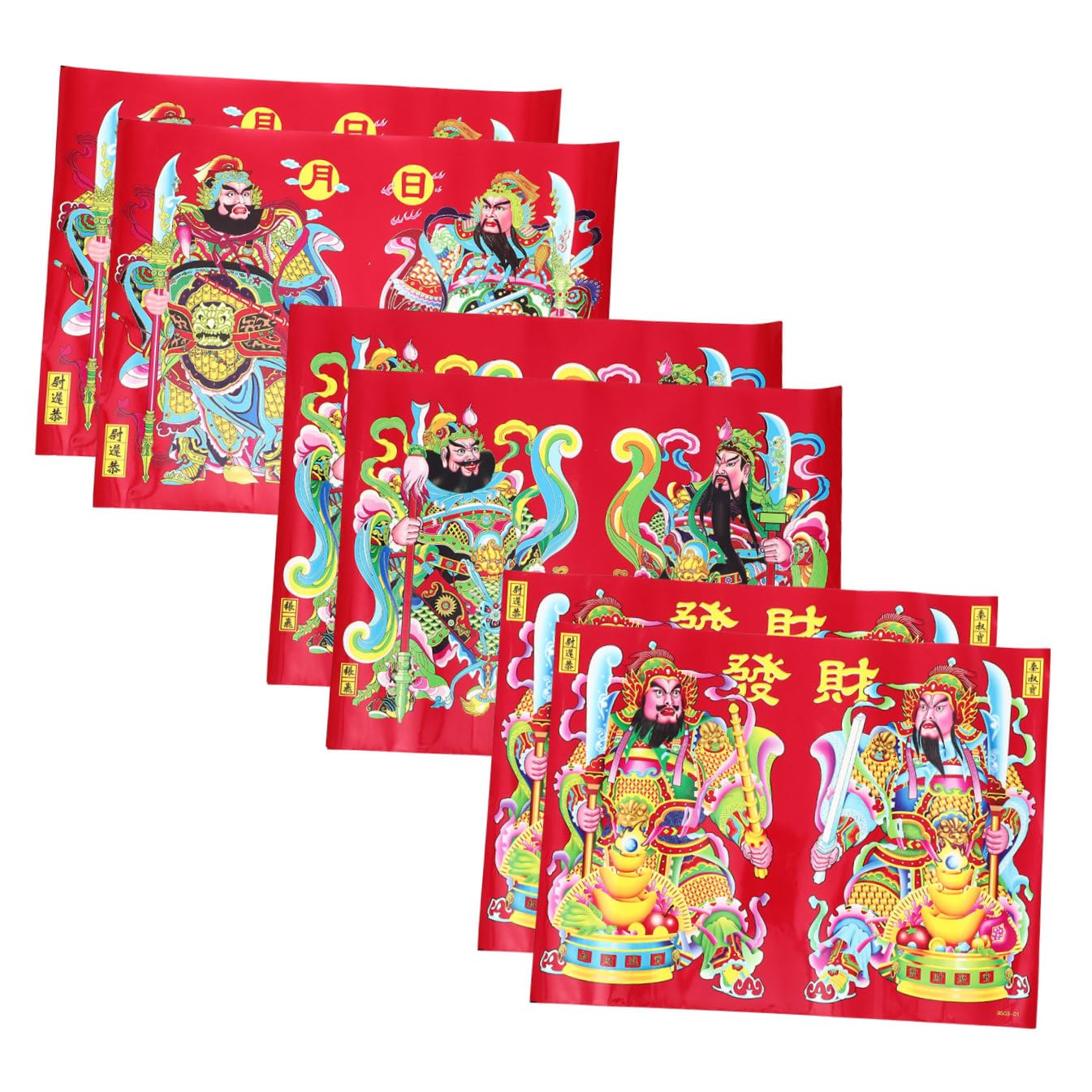 Décoration de maison pour le Nouvel An Chinois et bannières de porte TOPBATHY