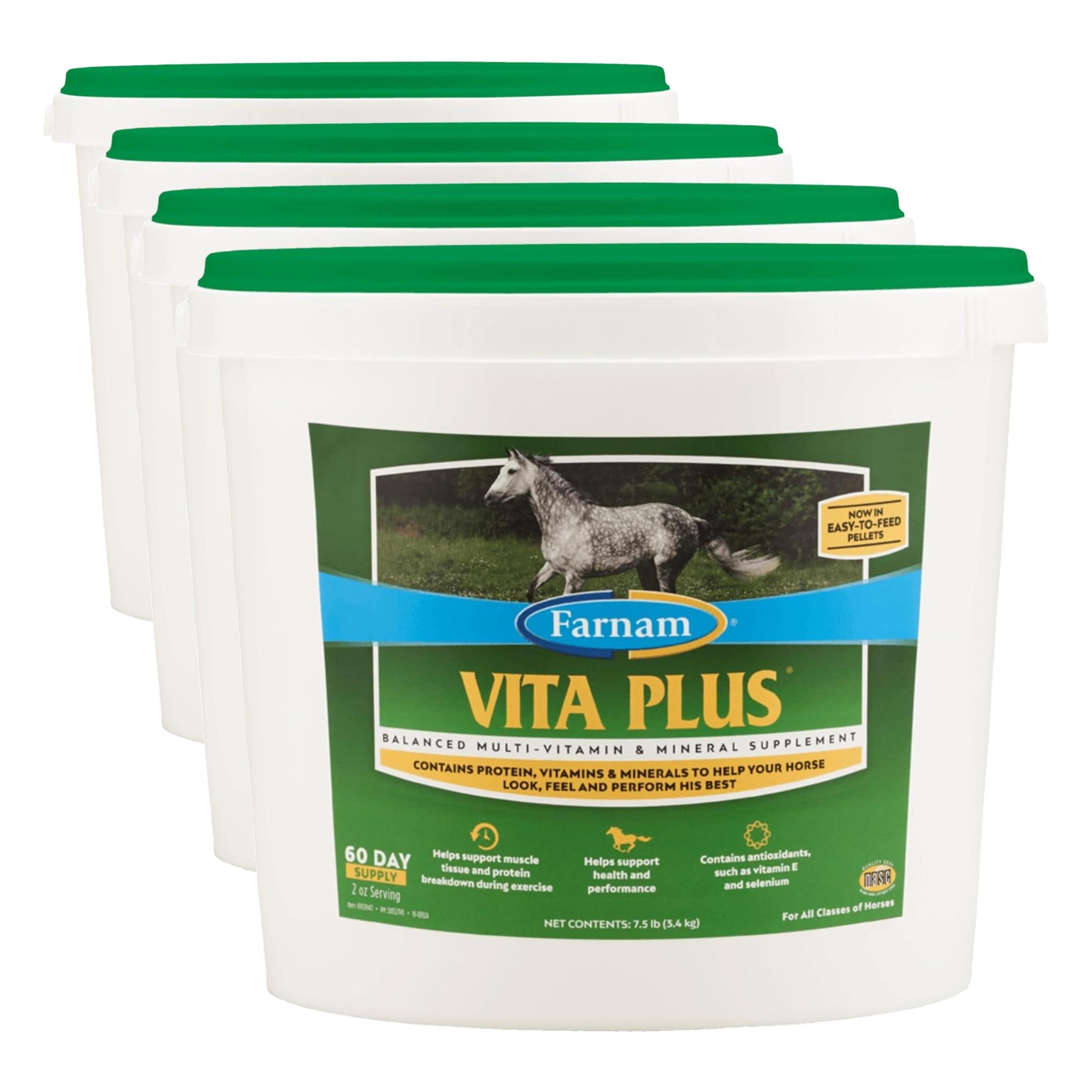 Farnam Vita Plus Balanced Multi-Vitamin & Mineral Supplement 7.5 Pounds, 60 Day Supply — Amazon image 11