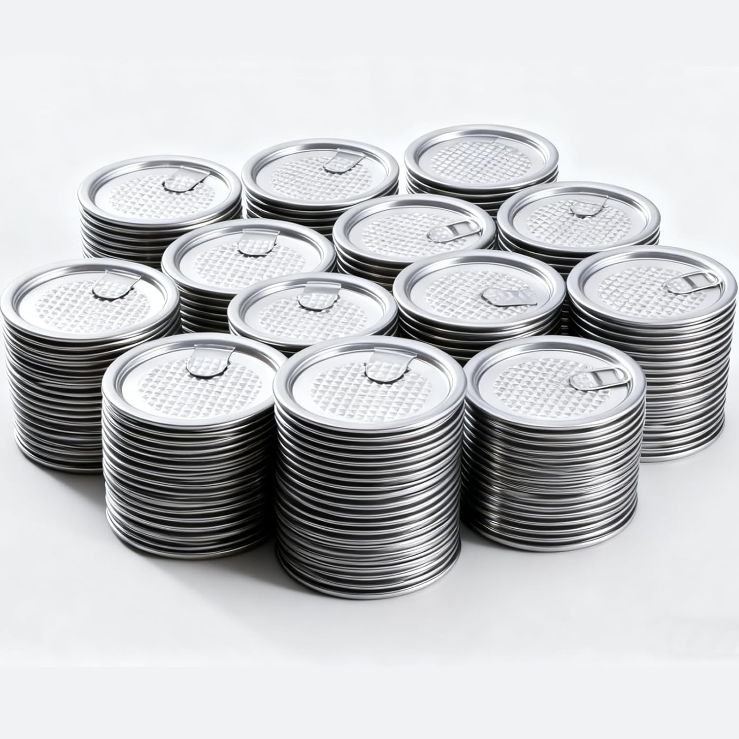 1000 Aluminum Peel-Off Seals for Containers | Works with Our Bottles and Sealing Equipment (Peel-Off)