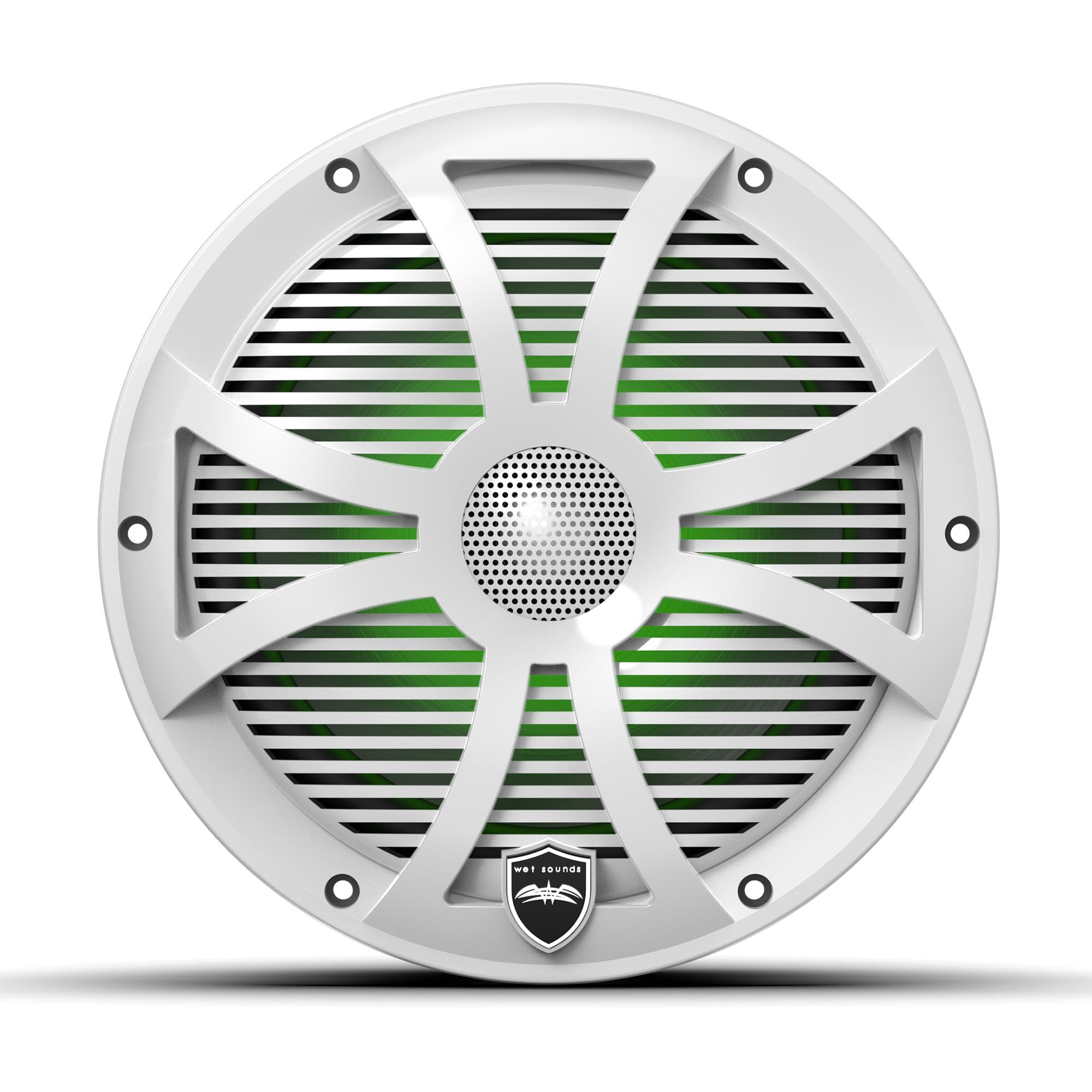 wet sounds REVO 8 SW-W V3 | REVO Series 8-inch High-Output Component Style Coaxial Speakers w/SW-White RGB Grilles