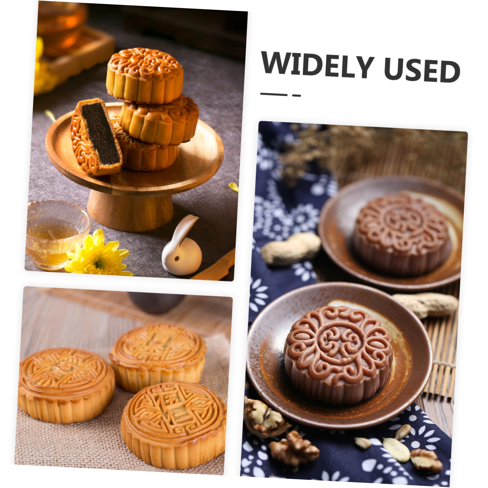 Ciieeo 10 scatole per torta con motivo marmorizzato a forma di, confezione per biscotti, muffin, eleganti contenitori per dessert, regalo e conservazione