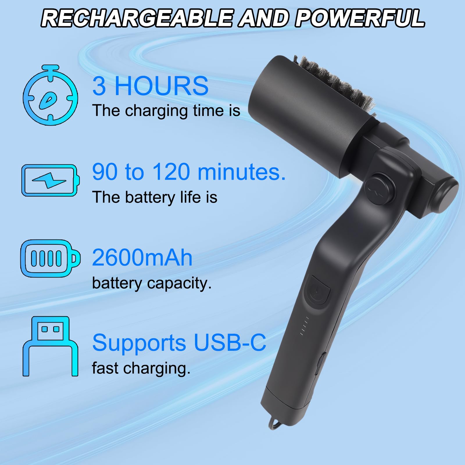 Brosse électrique pour barbecue