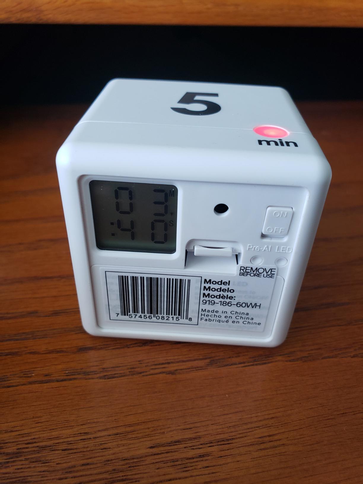 Amazon.com: La Crosse Technology 919-186-60WH 5, 15, 30 or 60 Minutes ...