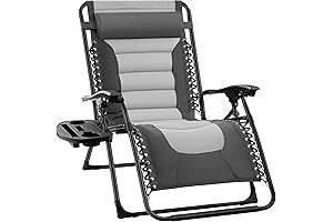 Oversized Anti Gravity Zero Gravity Patio Recliner with Premium Comfort Features