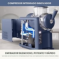 Vista 7 de GreenPan Frost, máquina para hacer helados y máquina para hacer slushies, helado suave, sorbete, margaritas, batidos, yogur helado, sin necesidad