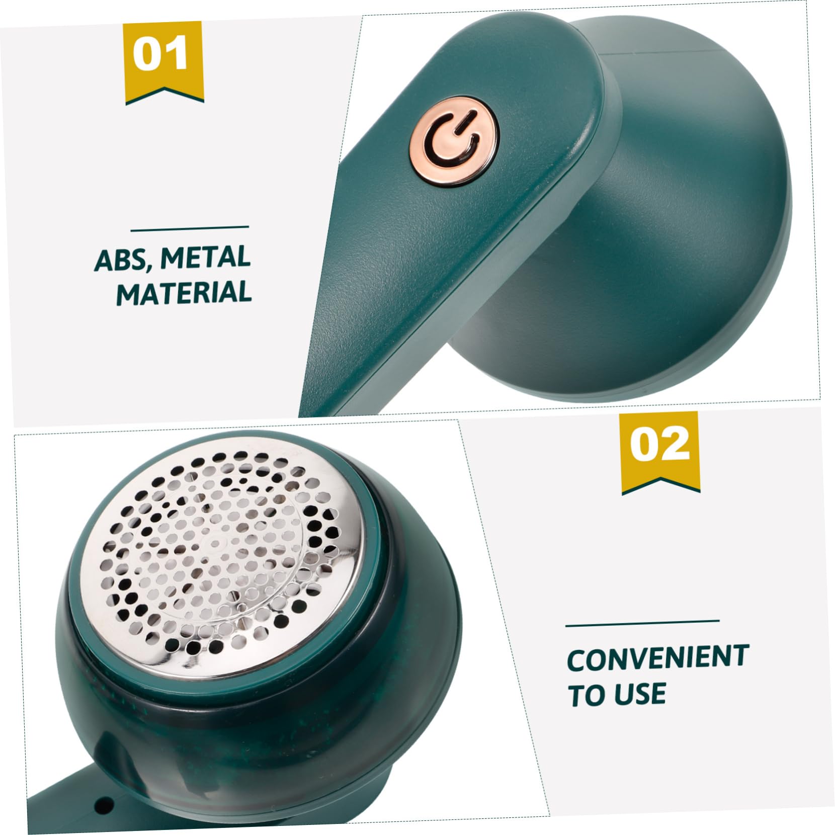 Healeved 4 Piezas Quita Bolas De Ropa Recortadora Maquinillas De Afeitar Afeitadora Quitapelusas Reutilizable Peine De Suéter Quita Pastillas Para La Ropa Máquina De Afeitar Eléctrica Metal