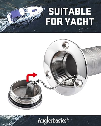 Miniatura 5 de Anglerbasics Relleno de cubierta de barco con tapa de llave