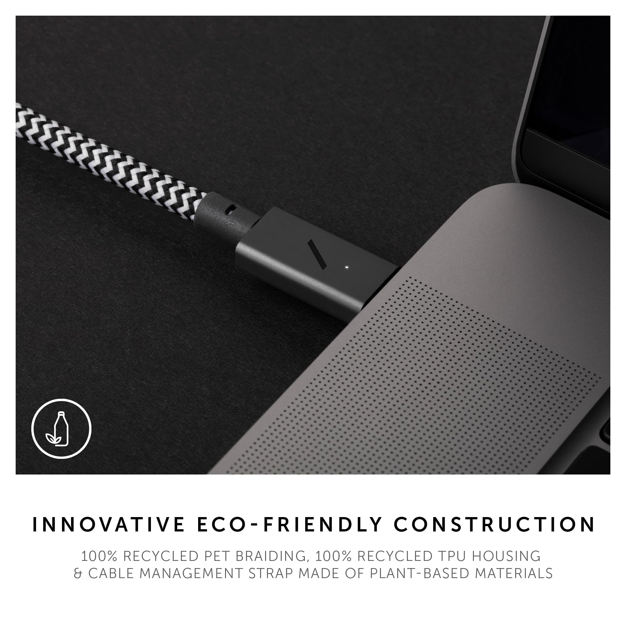 Native Union SMART HUB BRIDGE - 8ft Power Extension With 4 X Usb Ports Including 1 X Usb C Port With 2 X Ac Outlets Fast Charging For Iphone Ipad Smartphones Computers And Tablets Marine - View #6