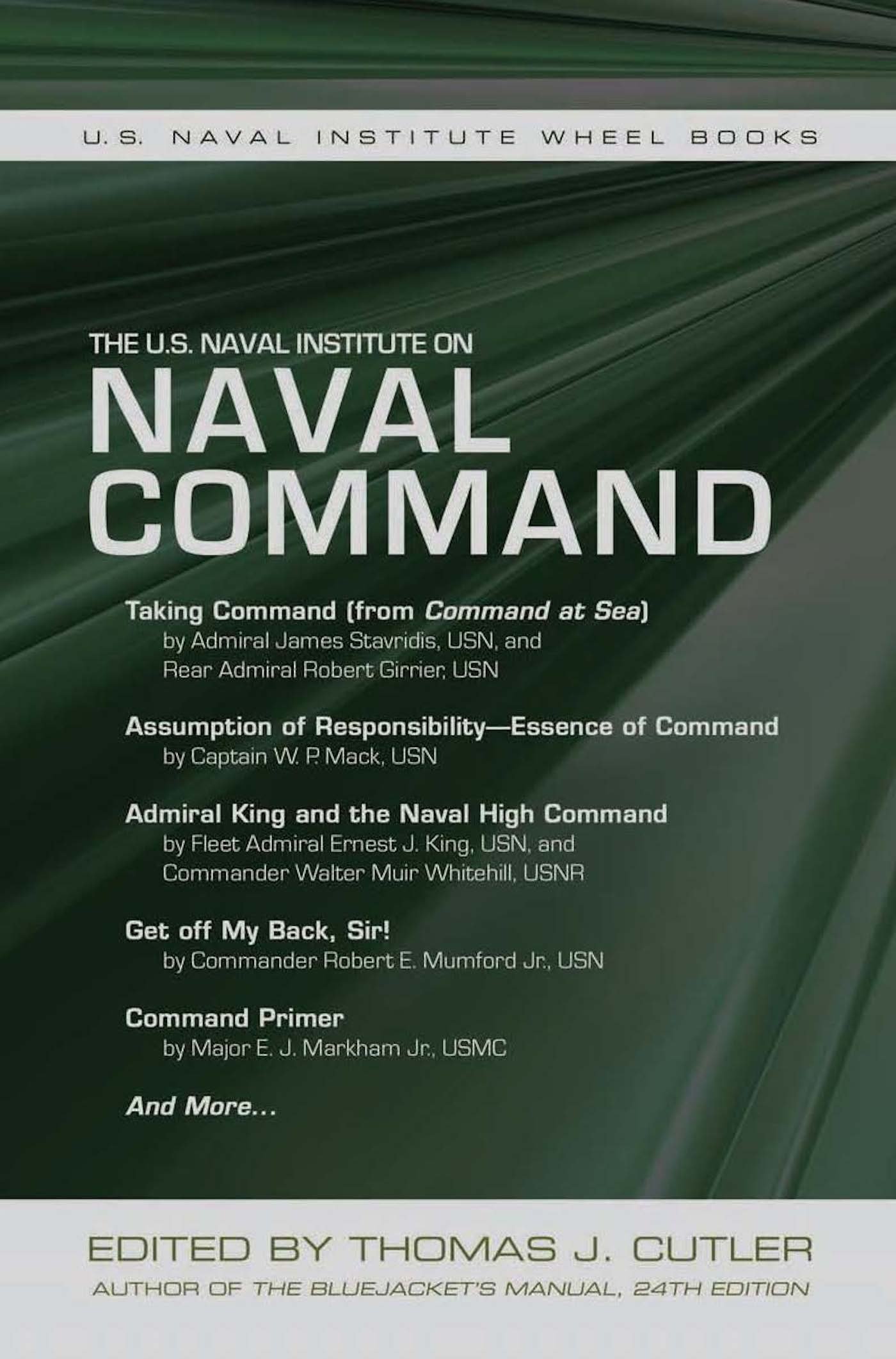 Buy The U.S. Naval Institute on Naval Command (U.S. Naval Institute Wheel) — BookShops.in