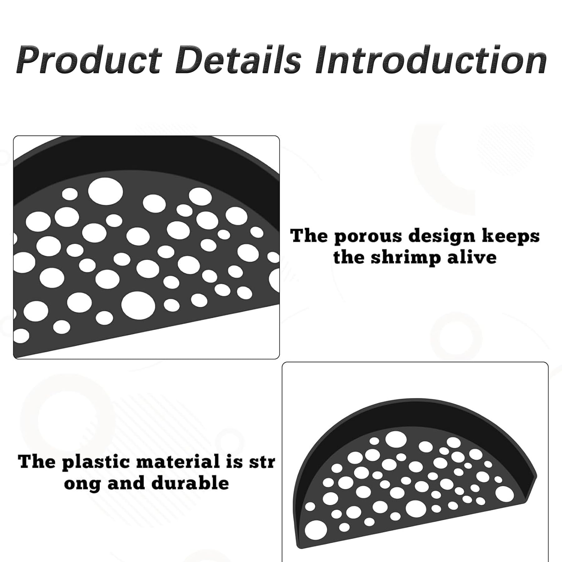 LZZEM 2Pcs Shrimp Hides for Aquarium Plastic Shrimp Breeding Shelter Reusable Cave Fish Tank Hiding Decorations for Fish Tank Fish Pond Shrimp Pond Breeding Pond - Image 4
