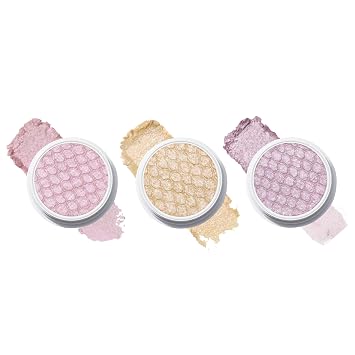 ColourPop Ethereal Vibes Super Shock Eye Shadow Trio - High-Pigment, Creme-Powder Eye Makeup Kit - Glitter Eyeshadow Set with Zero Fallout and Unique Bouncy Texture 3 Count