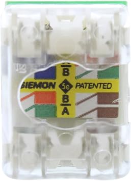 MX5-F02 - Siemon MAX 5e Category 5e Flat Jack, White
