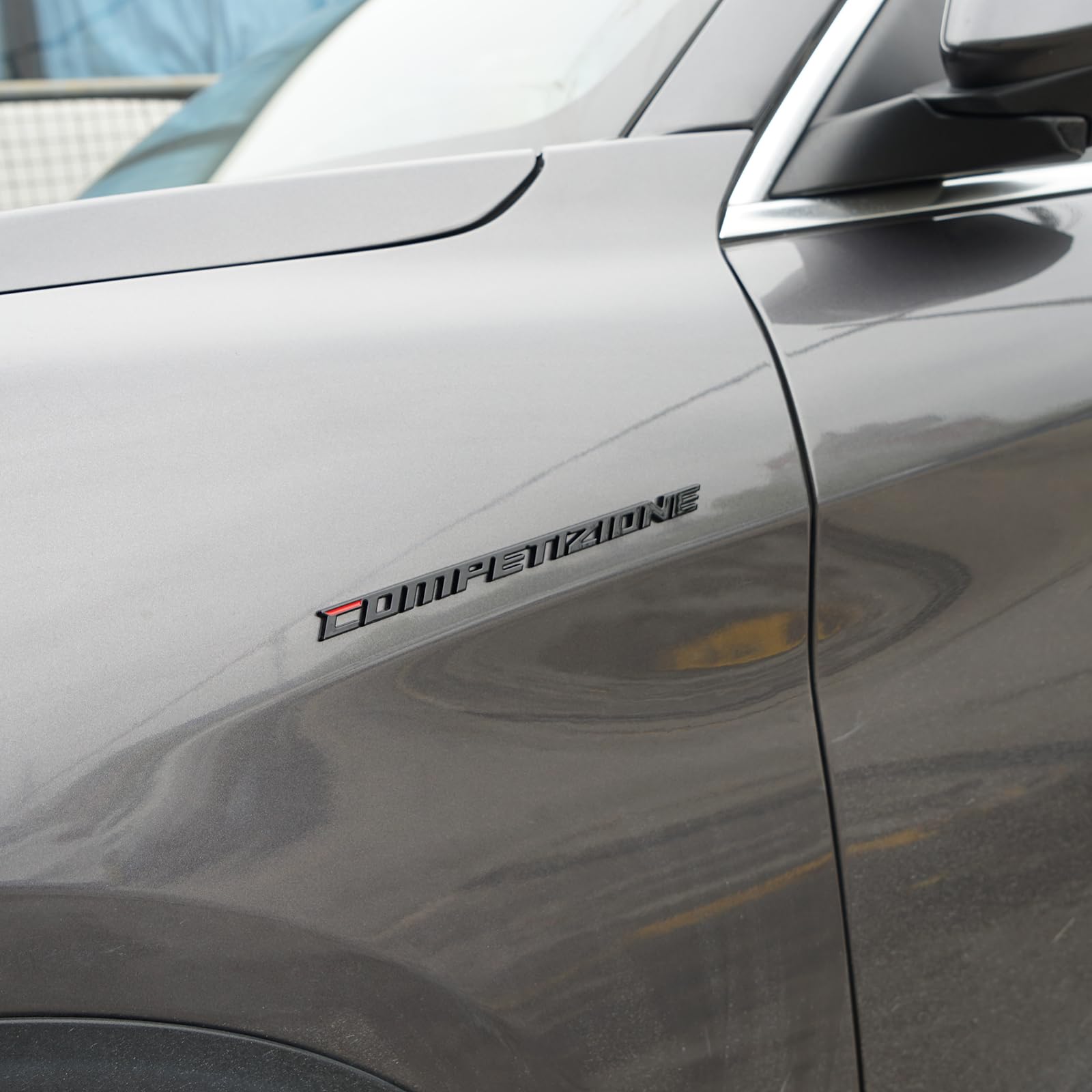 Il logo decorativo carrozzeria Competizione è compatibile con gli accessori esterni Alfa Romeo giulia 952 stelvio 949 tonale giulietta