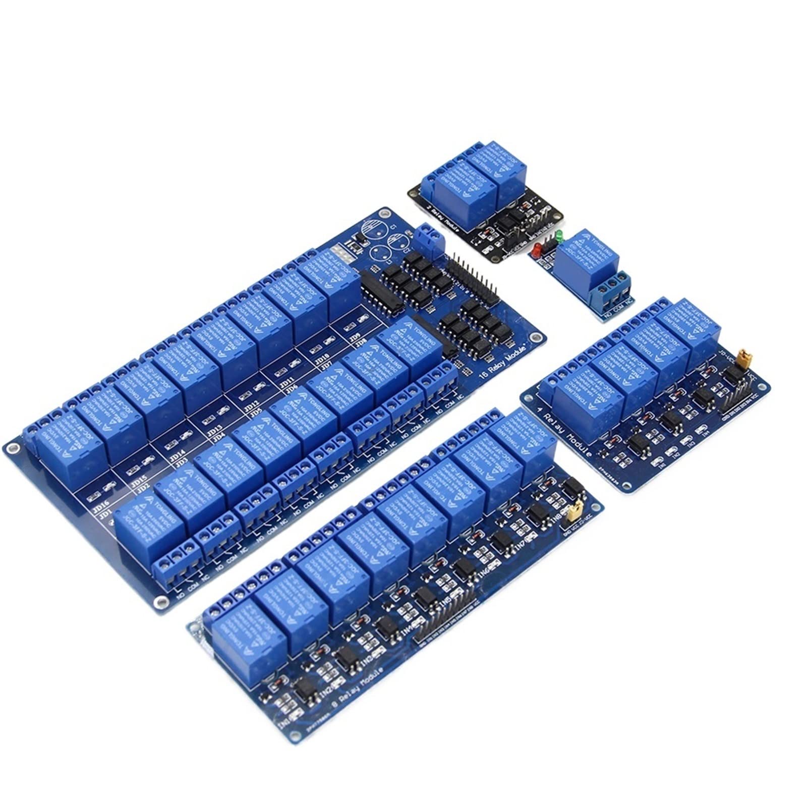 Module de relais 5V 12V déclencheur bas niveau pour carte d'interface Arduino